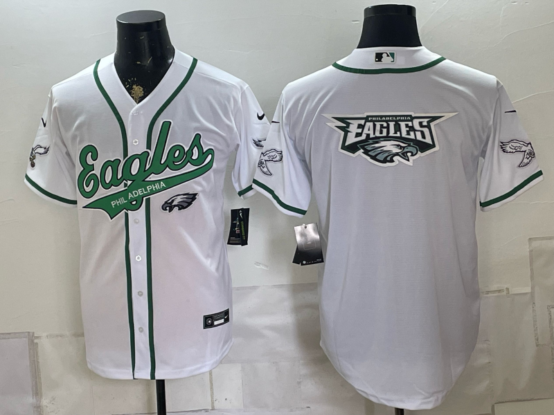Men 2026 Philadelphia Eagles blank white Nike Limited NFL Jersey 08260012